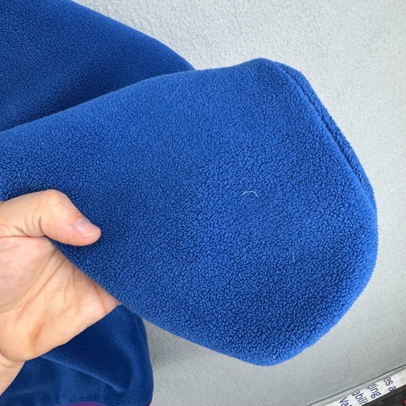 Patagonia Synchilla Snap T Sweater Mens Small Blue Fleece Pullover - Picture 5 of 16